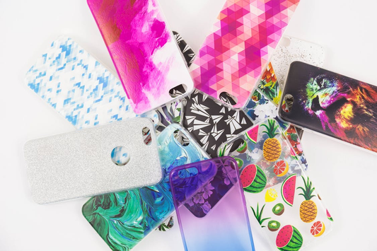 Assorted eco-friendly phone cases