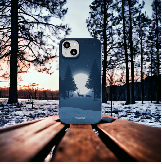 a wilderness themed iPhone case