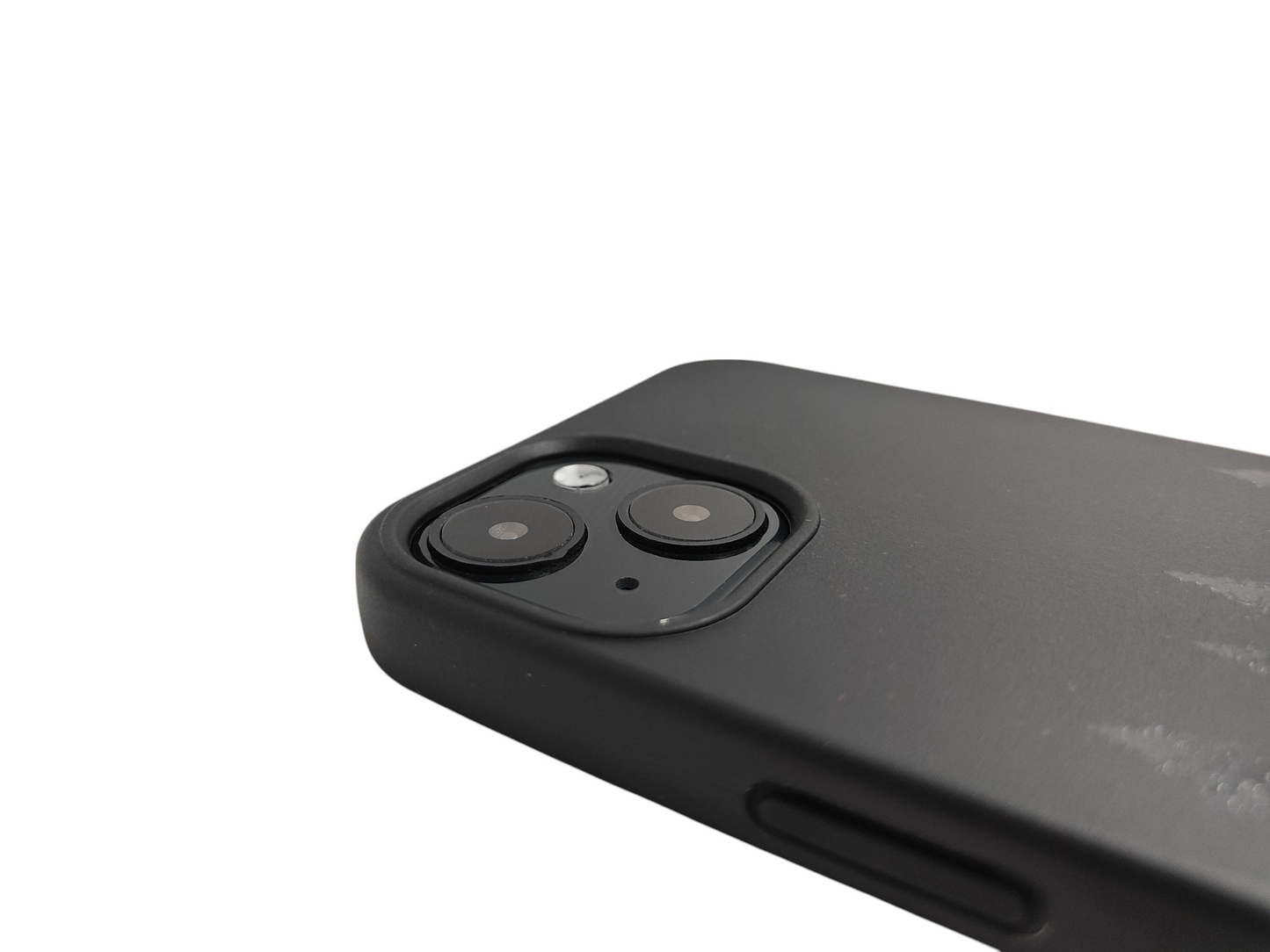 Kompostoituva iPhone-suojakuori - Musta - 3D Kaiverrettu - Honkametsä