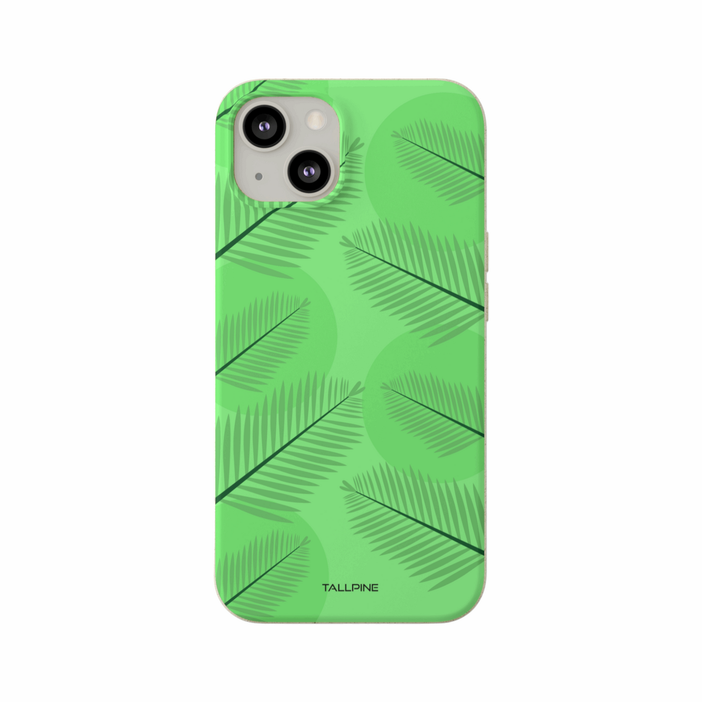 Green Leaves - Eco Case - Tallpine Cases | Sustainable and Eco-Friendly Phone Cases - Green Leaves Nature New