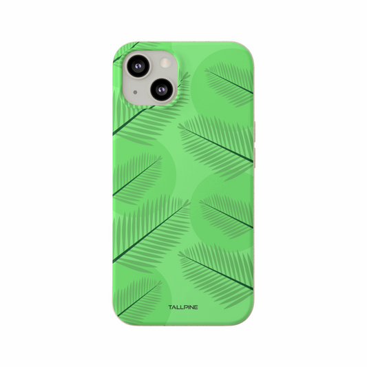 Green Leaves - Eco Case - Tallpine Cases | Sustainable and Eco-Friendly Phone Cases - Green Leaves Nature New
