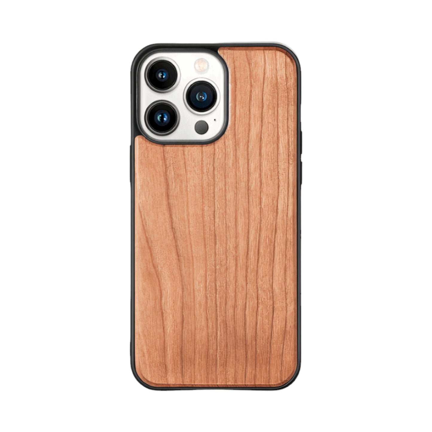 Wood iPhone Case - Cherry - Tallpine | Sustainable and Eco-Friendly Phone Cases - Solid color Wood