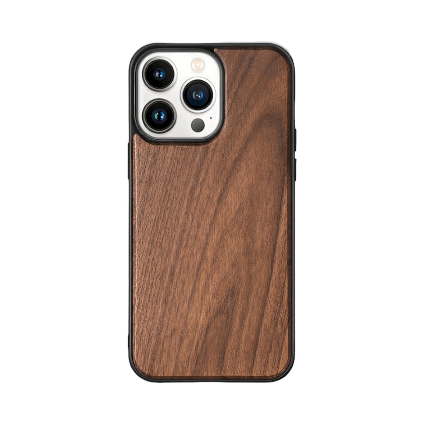 Wood iPhone Case - Walnut - Tallpine | Sustainable and Eco-Friendly Phone Cases - Solid color Wood