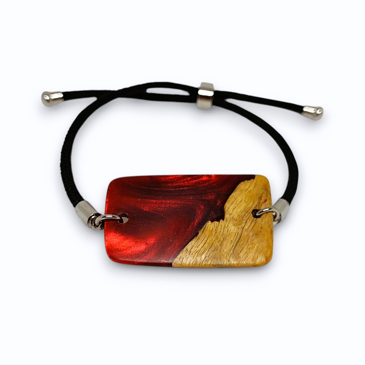 Classic Wood & Resin Bracelet