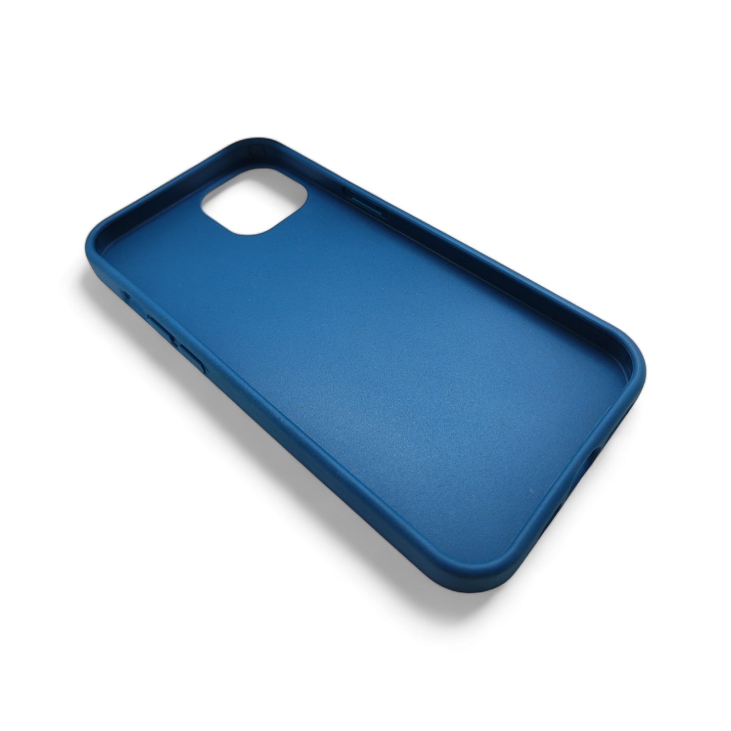 Compostable iPhone Case - Neptune Blue - Tallpine Cases | Sustainable and Eco-Friendly - Blue Solid color