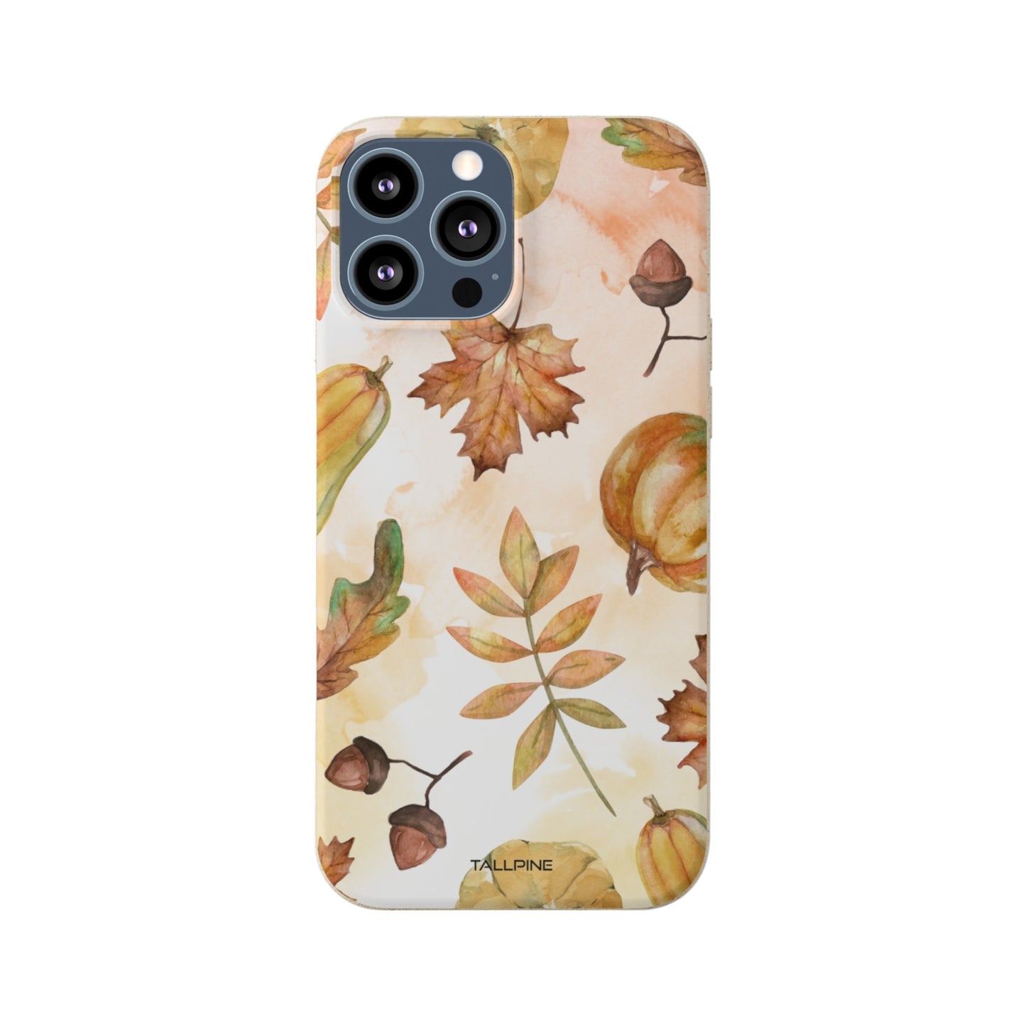 Autumn Harvest - Eco Case - Tallpine Cases | Sustainable and Eco-Friendly Phone Cases - autumn leaves nature New orange