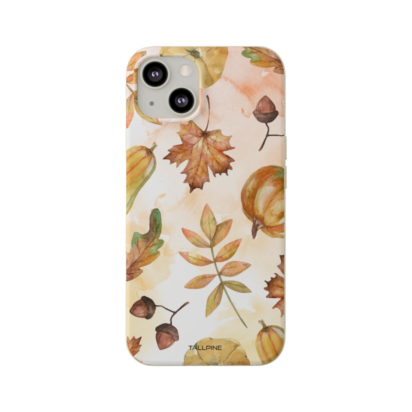 Autumn Harvest - Eco Case - Tallpine Cases | Sustainable and Eco-Friendly Phone Cases - autumn leaves nature New orange