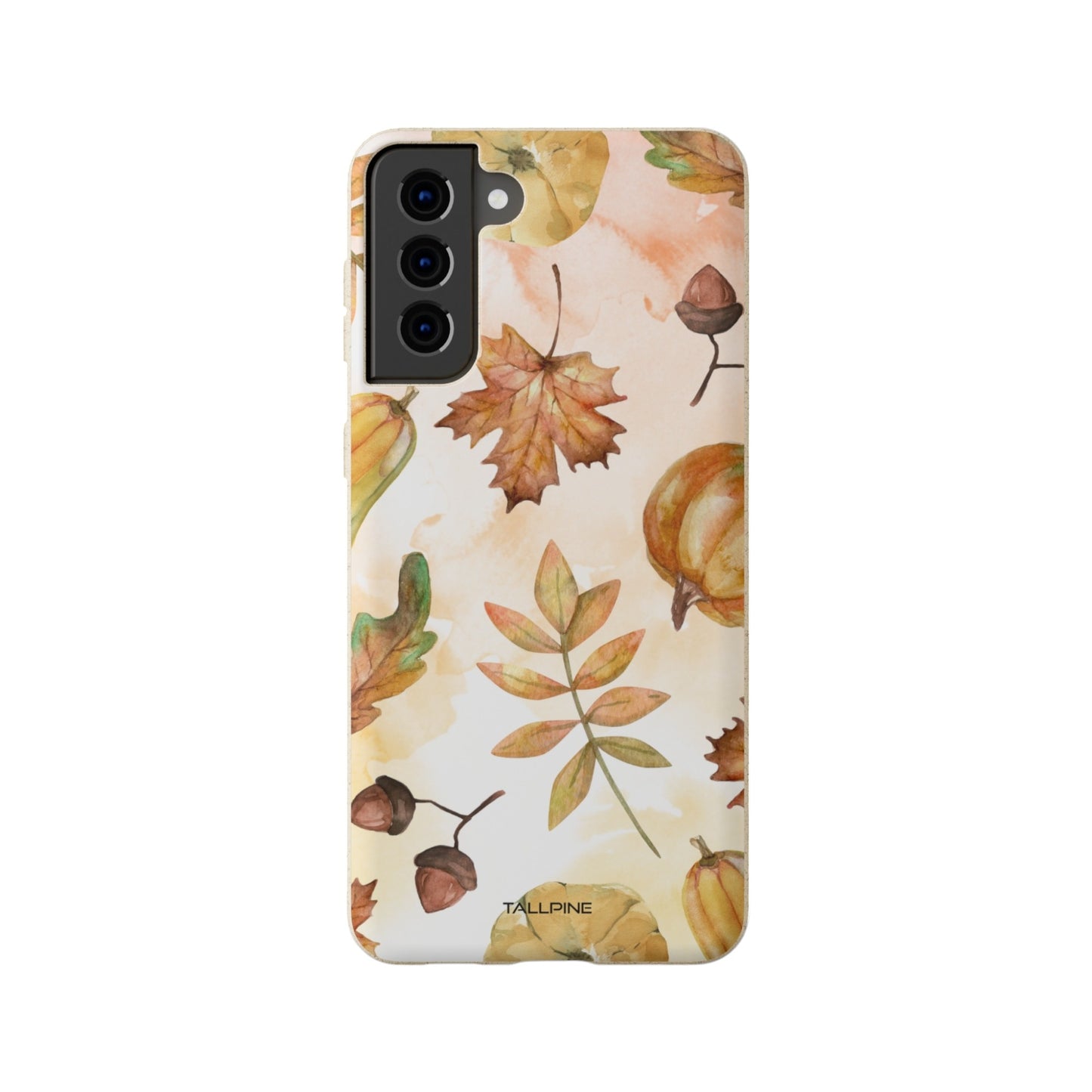 Autumn Harvest - Eco Case - Tallpine Cases | Sustainable and Eco-Friendly Phone Cases - autumn leaves nature New orange