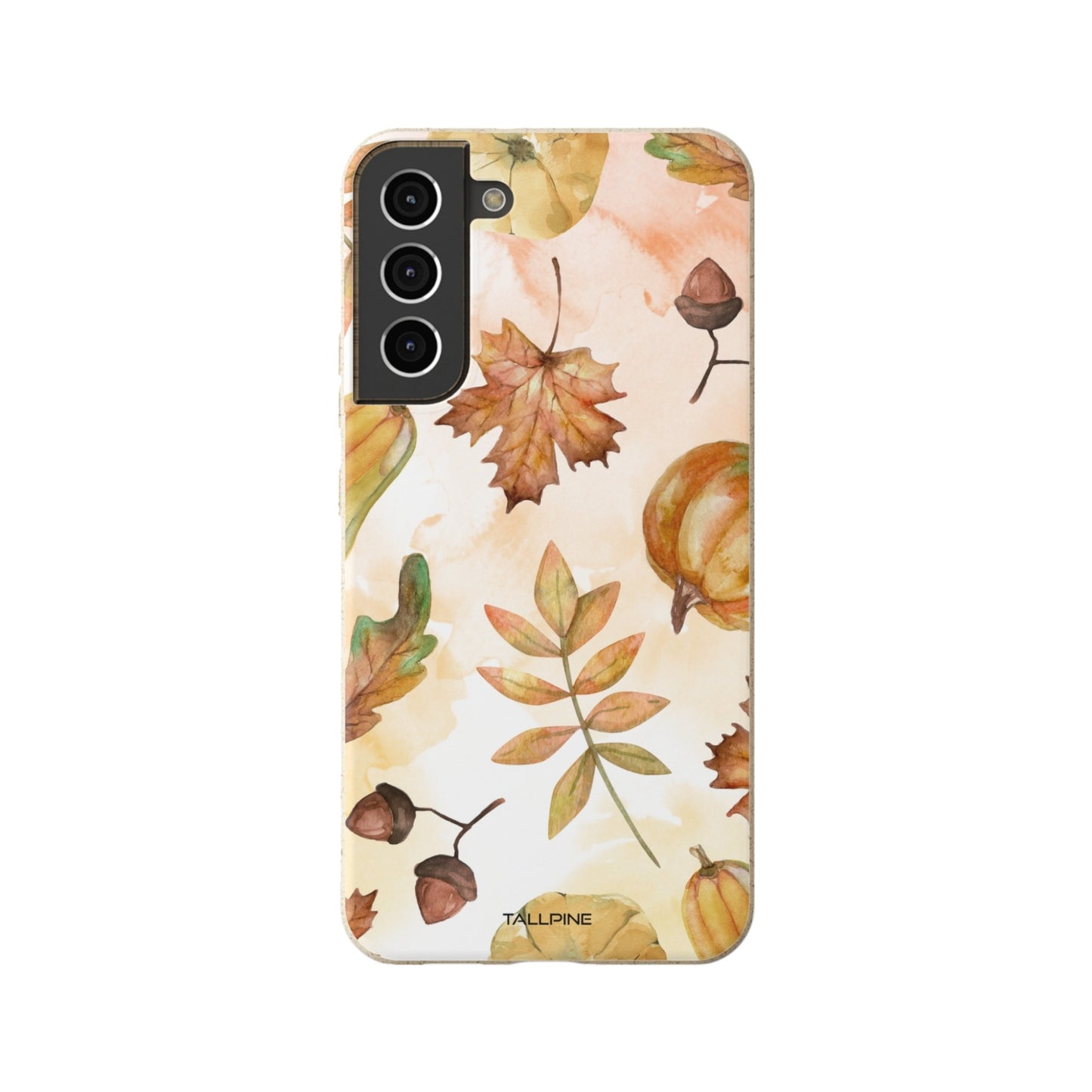 Autumn Harvest - Eco Case - Tallpine Cases | Sustainable and Eco-Friendly Phone Cases - autumn leaves nature New orange
