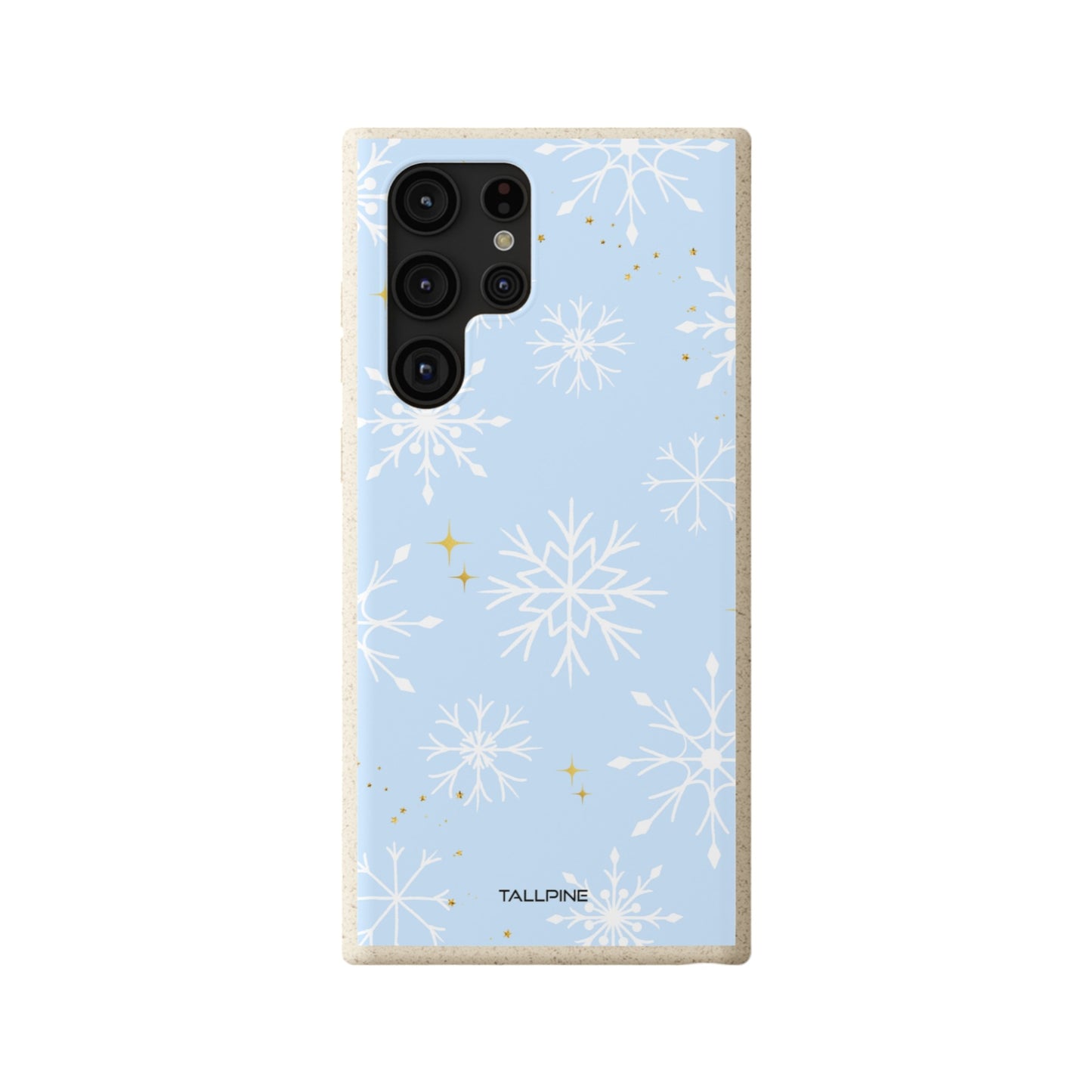 Snowflake Bliss - Eco Case Samsung Galaxy S22 Ultra - Tallpine Cases | Sustainable and Eco-Friendly - Abstract New