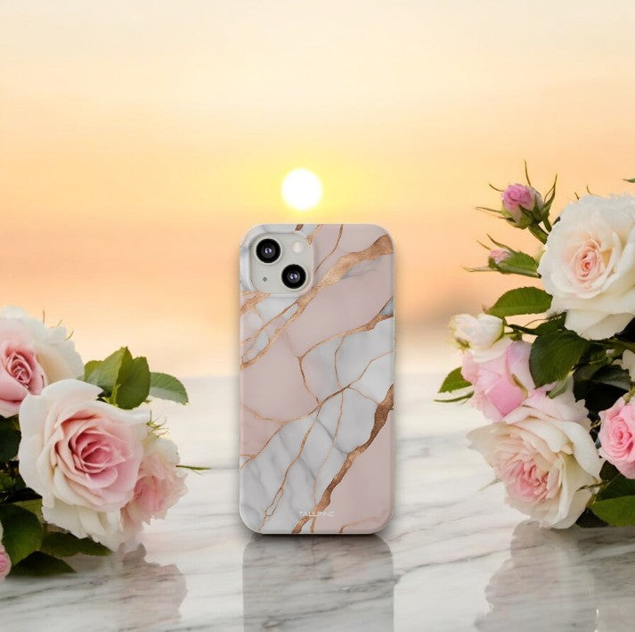 Rose Quartz Marble - Eco Case