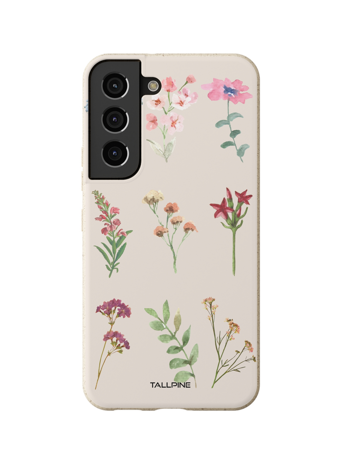 Watercolor Flowers - Eco Suojakuori