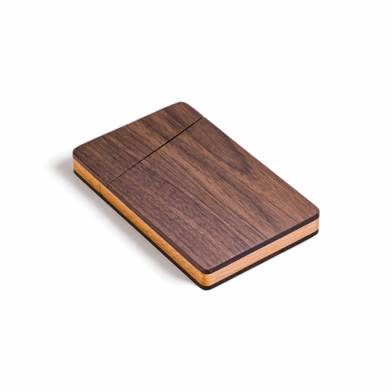 Wooden Business Card Holder – Tallpine Cases - Main Image