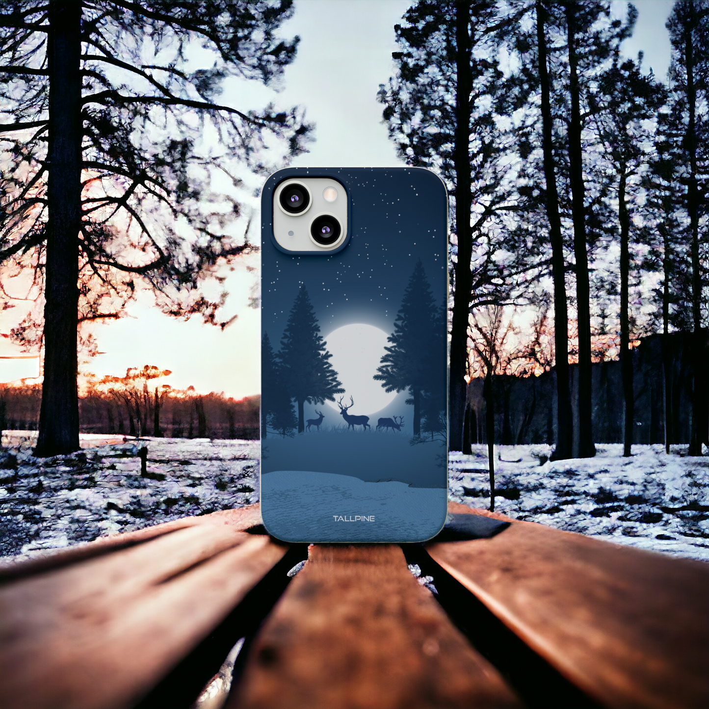 Nordic Woodland Whispers - Eco Case - Tallpine Cases - Animals Nature New