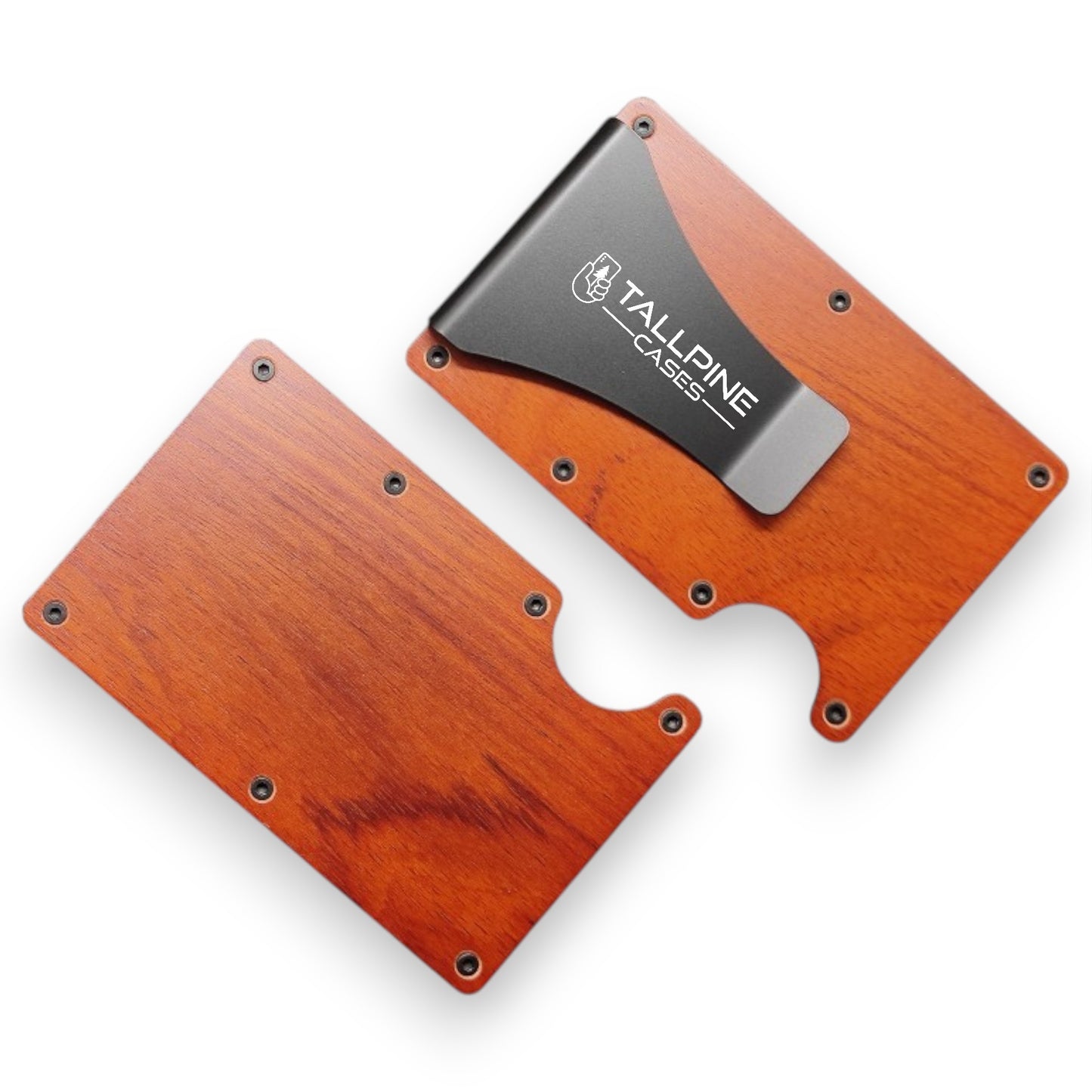 Wooden Card Holder Wallet