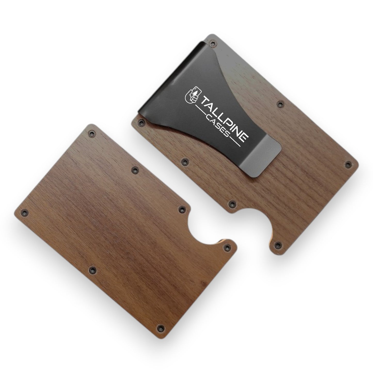 Wooden Card Holder Wallet