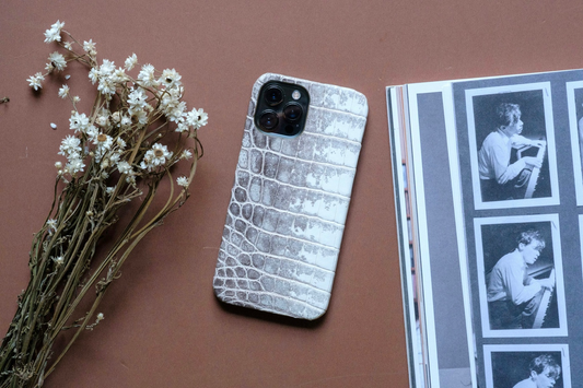 Flowers, album, and biodegradable phone case