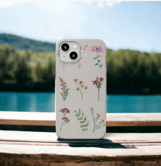 A floral iPhone case