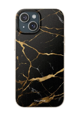 Onyx Noir compostable eco-friendly phone case by Tallpine Cases