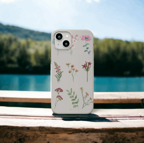 An eco-friendly phone case