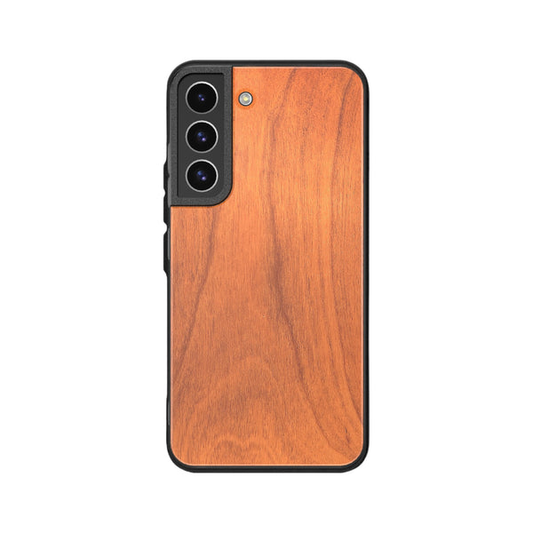Handmade cherry wood phone case for Samsung Galaxy by Tallpine Cases
