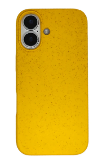 A yellow iPhone case
