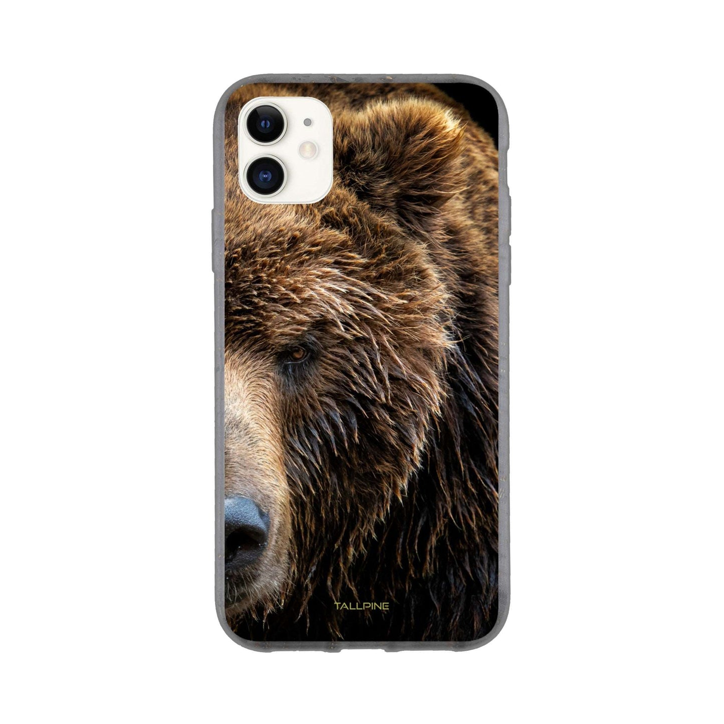 Brown Bear - Eco Case iPhone 11 - Tallpine Cases | Sustainable and Eco-Friendly Phone Cases - Animals Bear