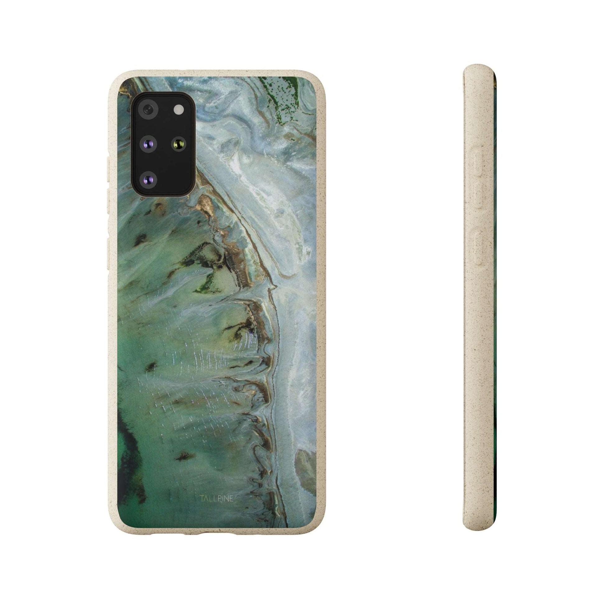 Golden Emerald Marble - Eco Case Samsung Galaxy S20+ - Tallpine Cases | Sustainable and Eco-Friendly - Abstract Green Marble