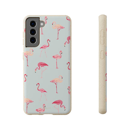 Tropical Flamingo - Eco Case Samsung Galaxy S21 - Tallpine Cases | Sustainable and Eco-Friendly - Animals Pink