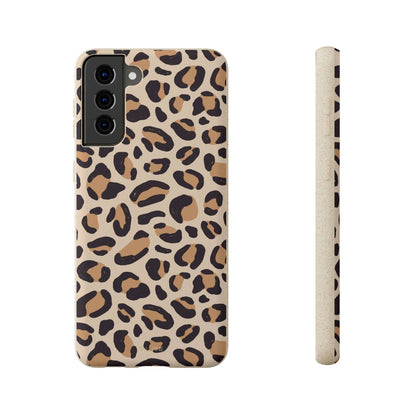 Beige Leopard - Eco Case Samsung Galaxy S21 Plus - Tallpine | Sustainable and Eco-Friendly Phone Cases - Abstract Leopard print