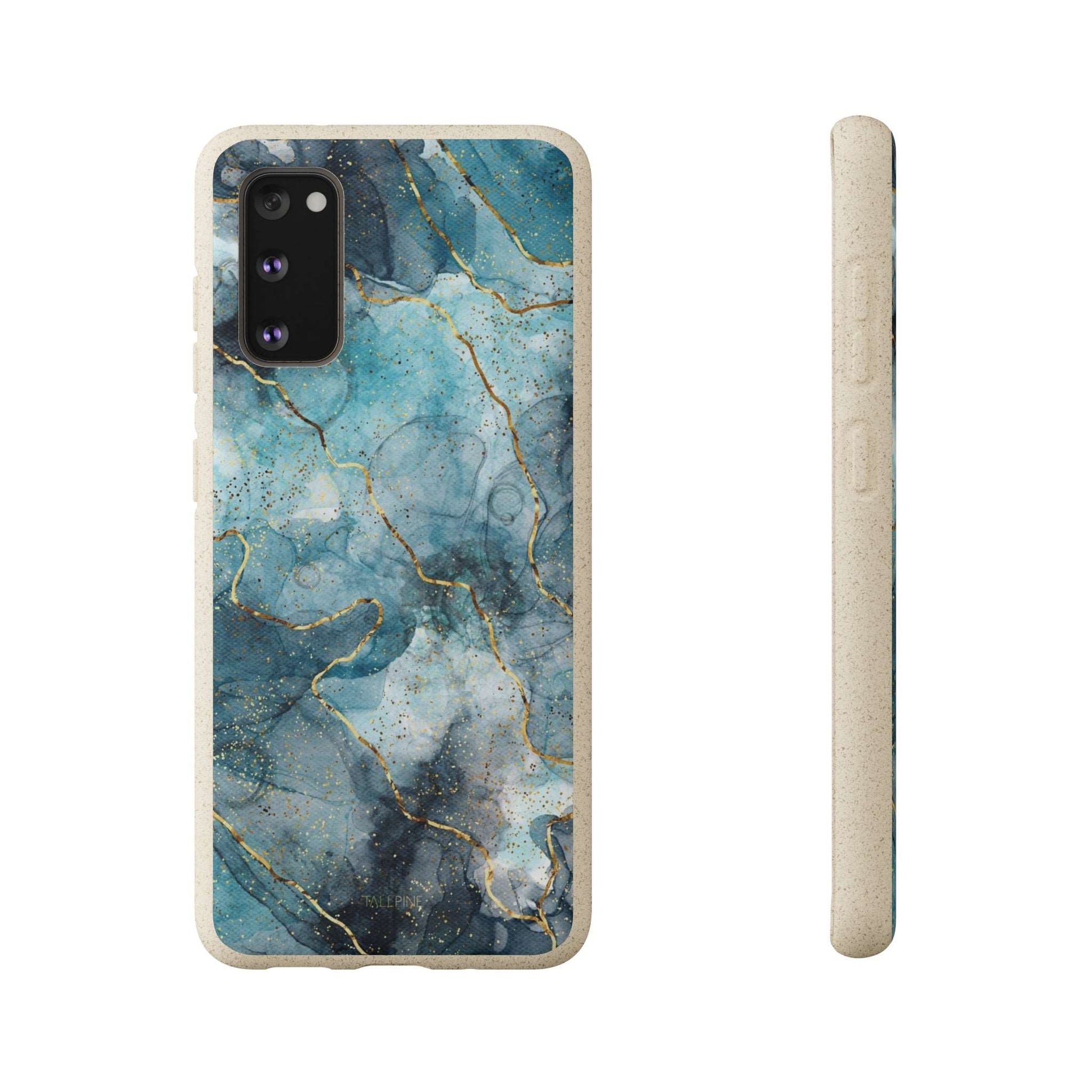 Sapphire Marble - Eco Case Samsung Galaxy S20 - Tallpine Cases | Sustainable and Eco-Friendly - Abstract Blue Marble