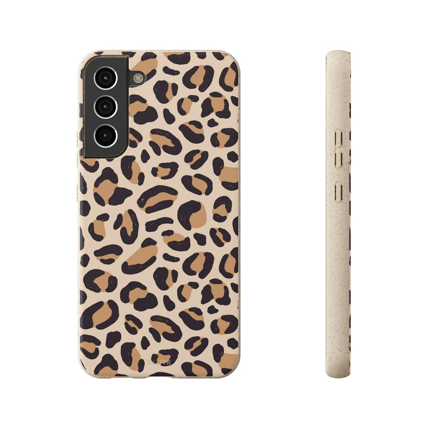 Beige Leopard - Eco Case Samsung Galaxy S22 Plus - Tallpine | Sustainable and Eco-Friendly Phone Cases - Abstract Leopard print