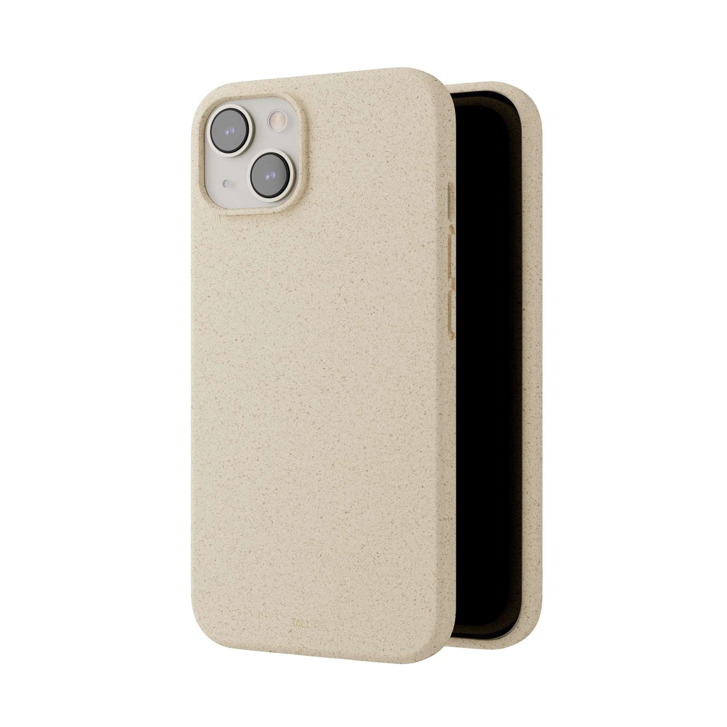 Peach Granite - Eco Case - Tallpine | Sustainable and Eco-Friendly Phone Cases - Abstract Beige Blank Solid color