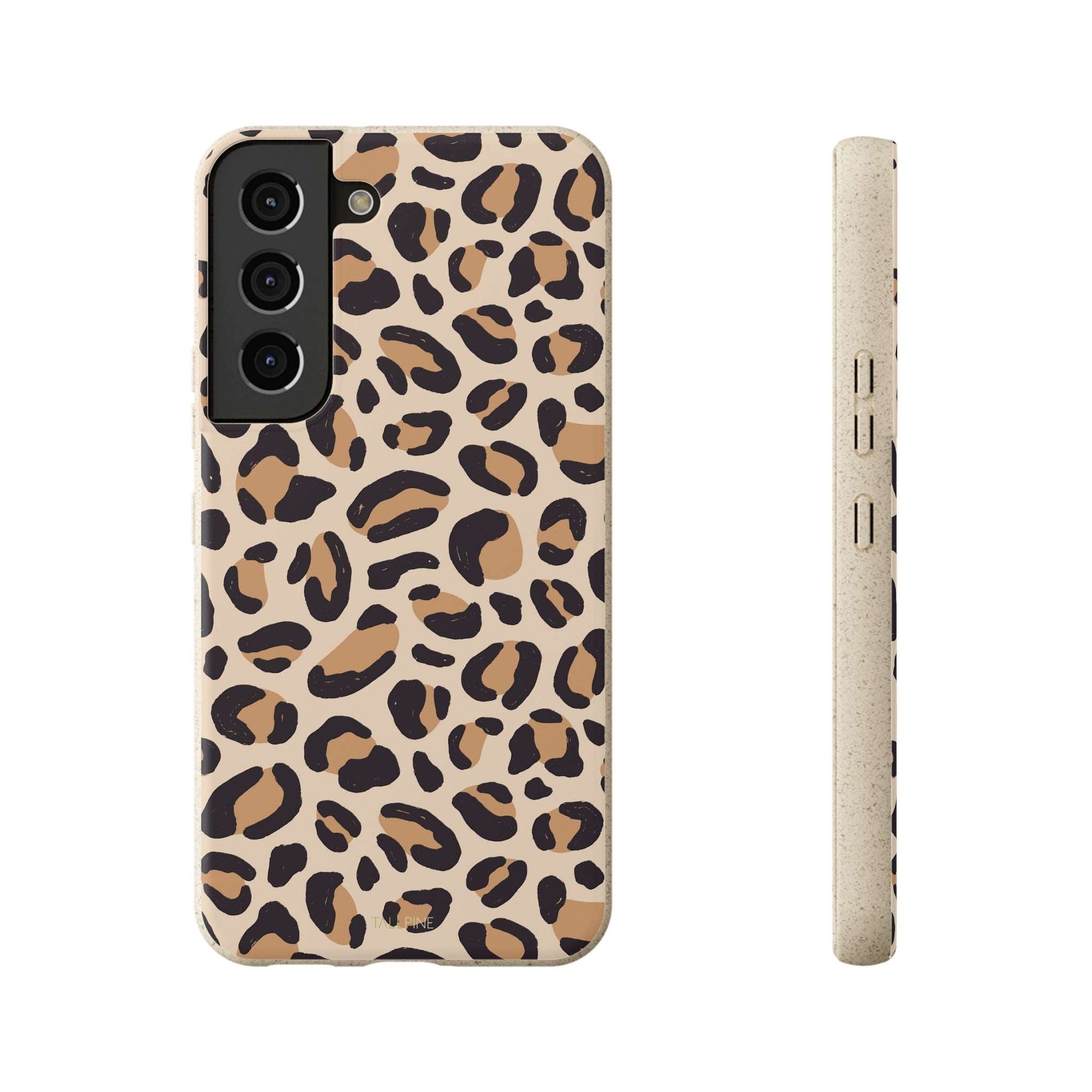 Beige Leopard - Eco Case Samsung Galaxy S22 - Tallpine | Sustainable and Eco-Friendly Phone Cases - Abstract Leopard print