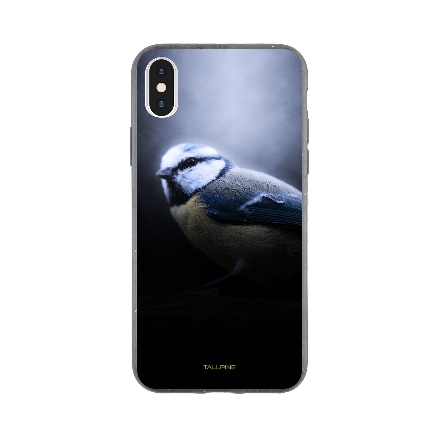 Blue Bird - Eco Case iPhone XS - Tallpine Cases | Sustainable and Eco-Friendly Phone Cases - Animals Birds