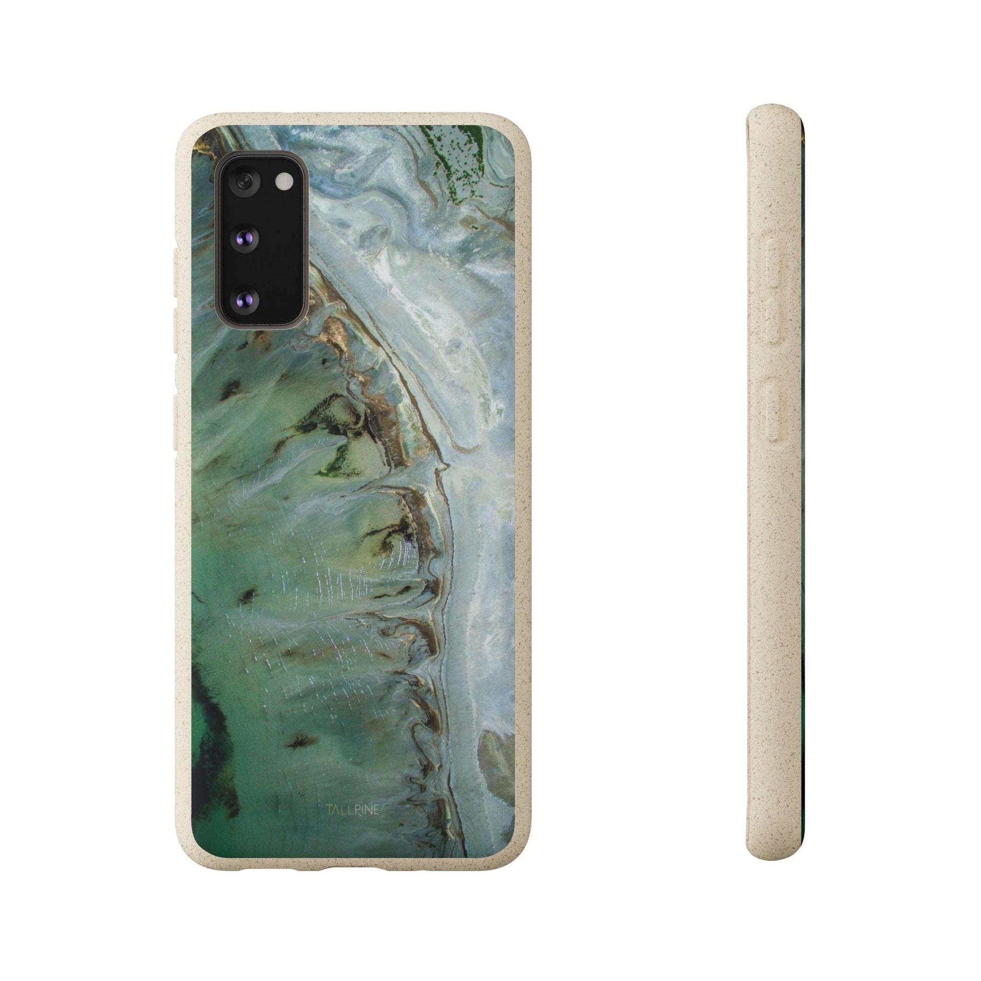 Golden Emerald Marble - Eco Case Samsung Galaxy S20 - Tallpine Cases | Sustainable and Eco-Friendly - Abstract Green Marble