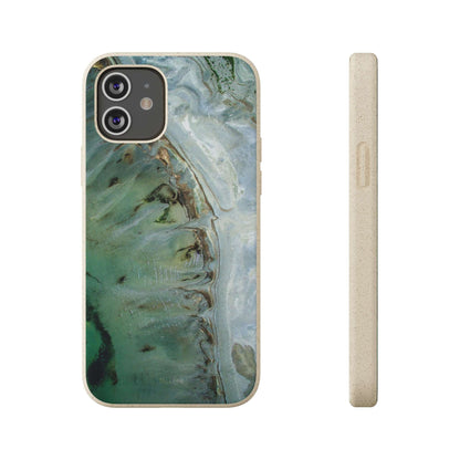 Golden Emerald Marble - Eco Case iPhone 12 - Tallpine Cases | Sustainable and Eco-Friendly - Abstract Green Marble