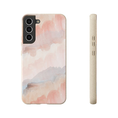 Watercolor Pastel - Eco Case Samsung Galaxy S22 Plus - Tallpine | Sustainable and Eco-Friendly Phone Cases - Abstract Pink