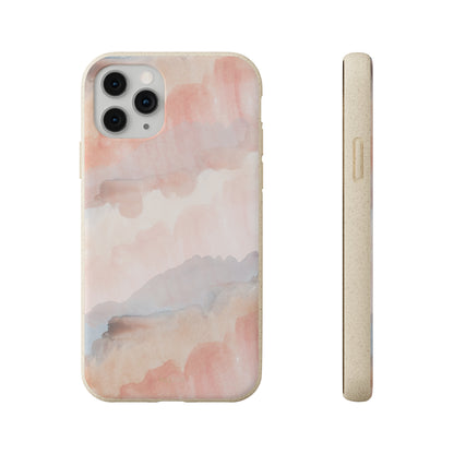 Watercolor Pastel - Eco Case iPhone 11 Pro - Tallpine | Sustainable and Eco-Friendly Phone Cases - Abstract Pink