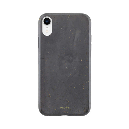 Granite Grey - Vegan Case iPhone XR - Tallpine Cases | Sustainable and Eco-Friendly Phone Cases - Abstract Gray Solid color