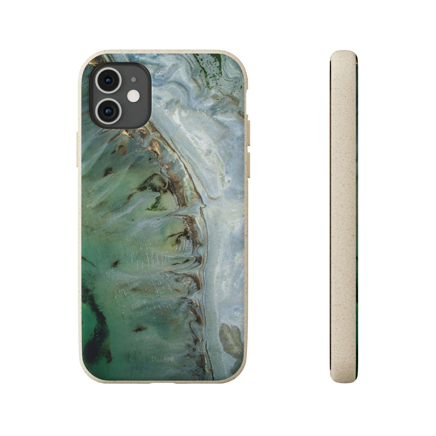 Golden Emerald Marble - Eco Case iPhone 11 - Tallpine Cases | Sustainable and Eco-Friendly - Abstract Green Marble