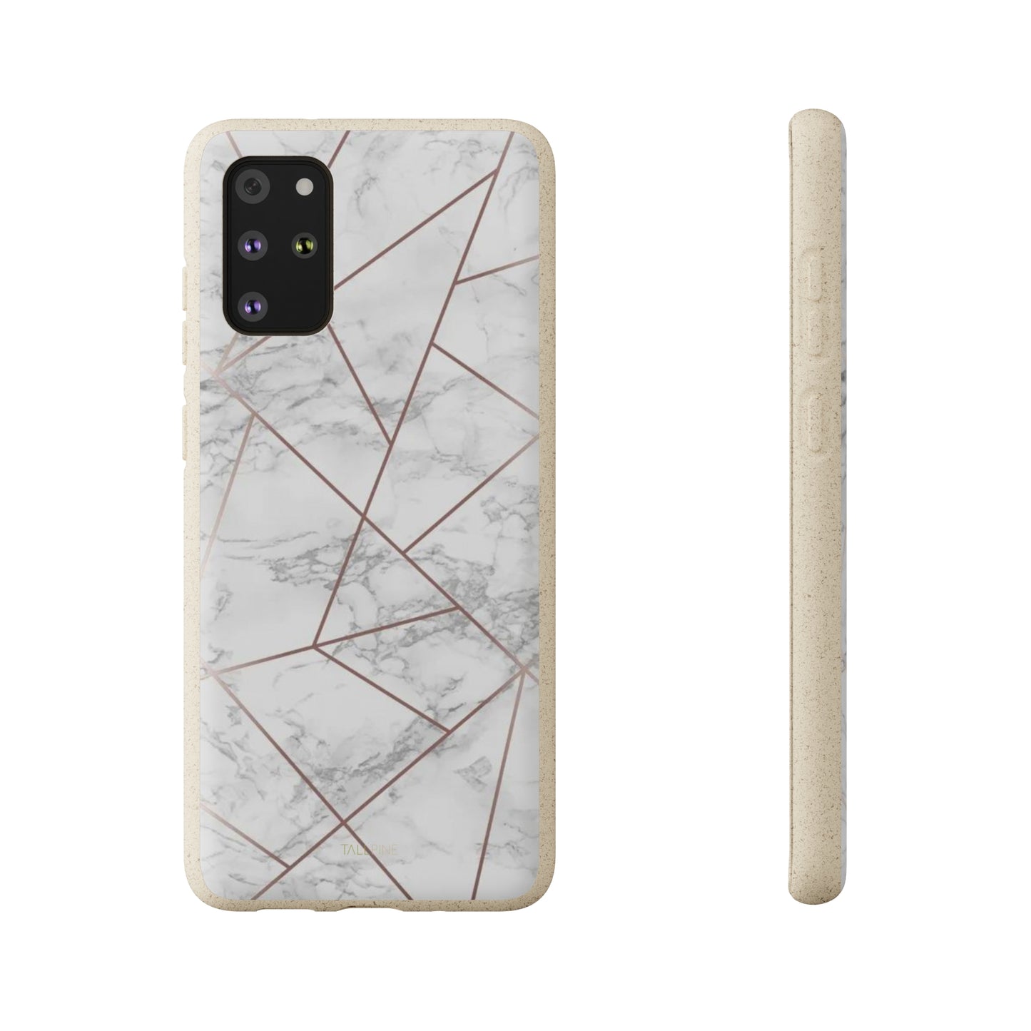 Faded Gold Marble - Eco Case Samsung Galaxy S20+ - Tallpine Cases | Sustainable and Eco-Friendly - Abstract Gray Marble