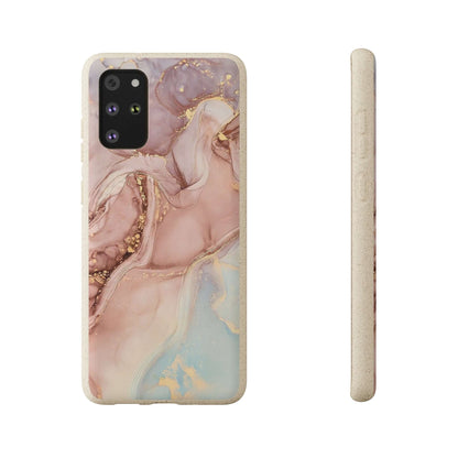 Golden Rose Marble - Eco Case Samsung Galaxy S20+ - Tallpine Cases | Sustainable and Eco-Friendly - Abstract Hot Marble Pink