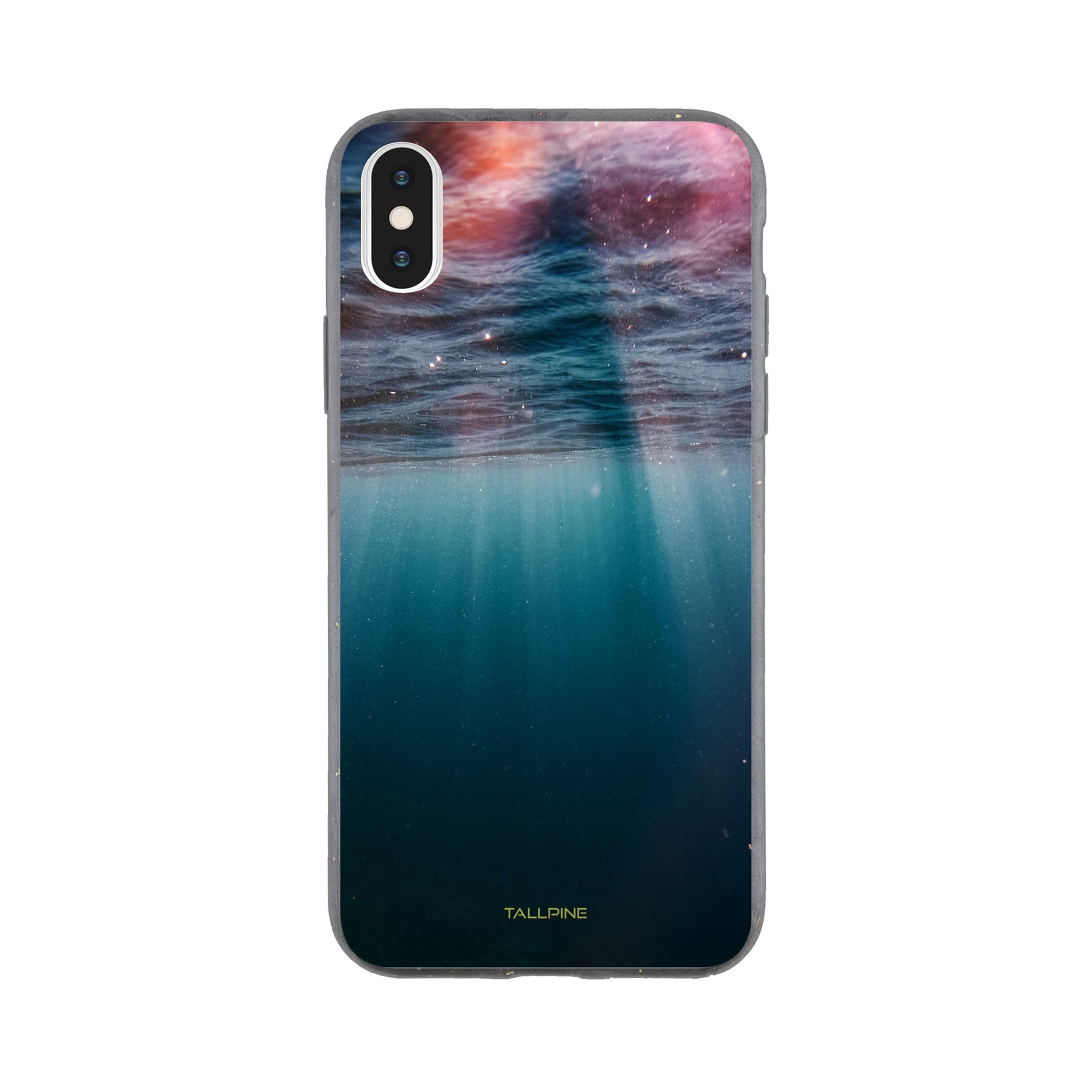 Ocean - Eco Case iPhone XS - Tallpine Cases | Sustainable and Eco-Friendly Phone Cases - Blue Nature