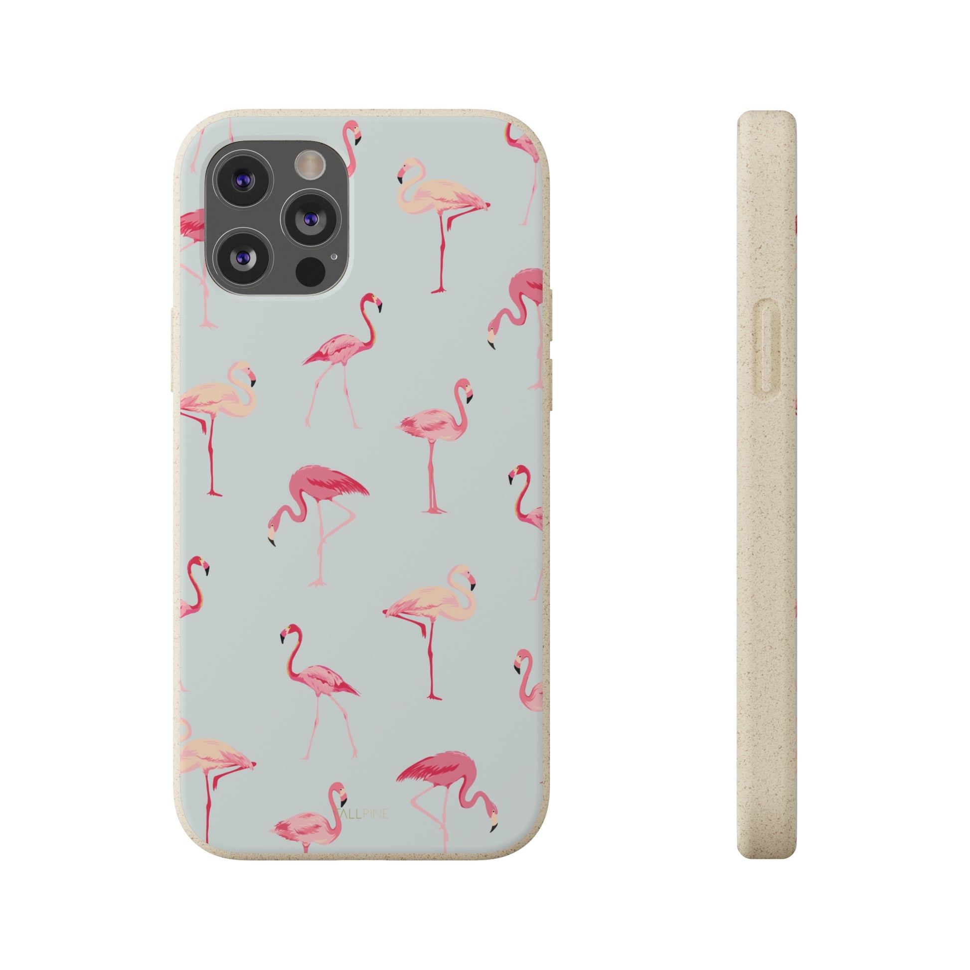 Tropical Flamingo - Eco Case iPhone 12 Pro - Tallpine Cases | Sustainable and Eco-Friendly - Animals Pink