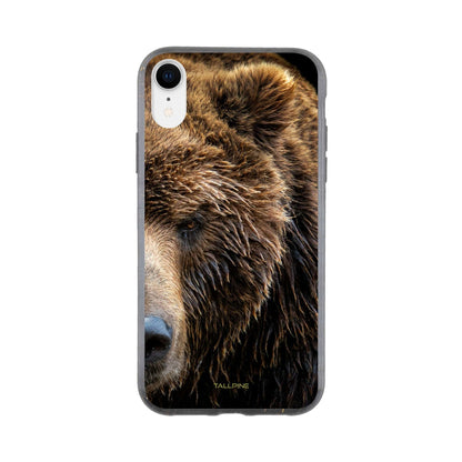 Brown Bear - Eco Case iPhone XR - Tallpine Cases | Sustainable and Eco-Friendly Phone Cases - Animals Bear