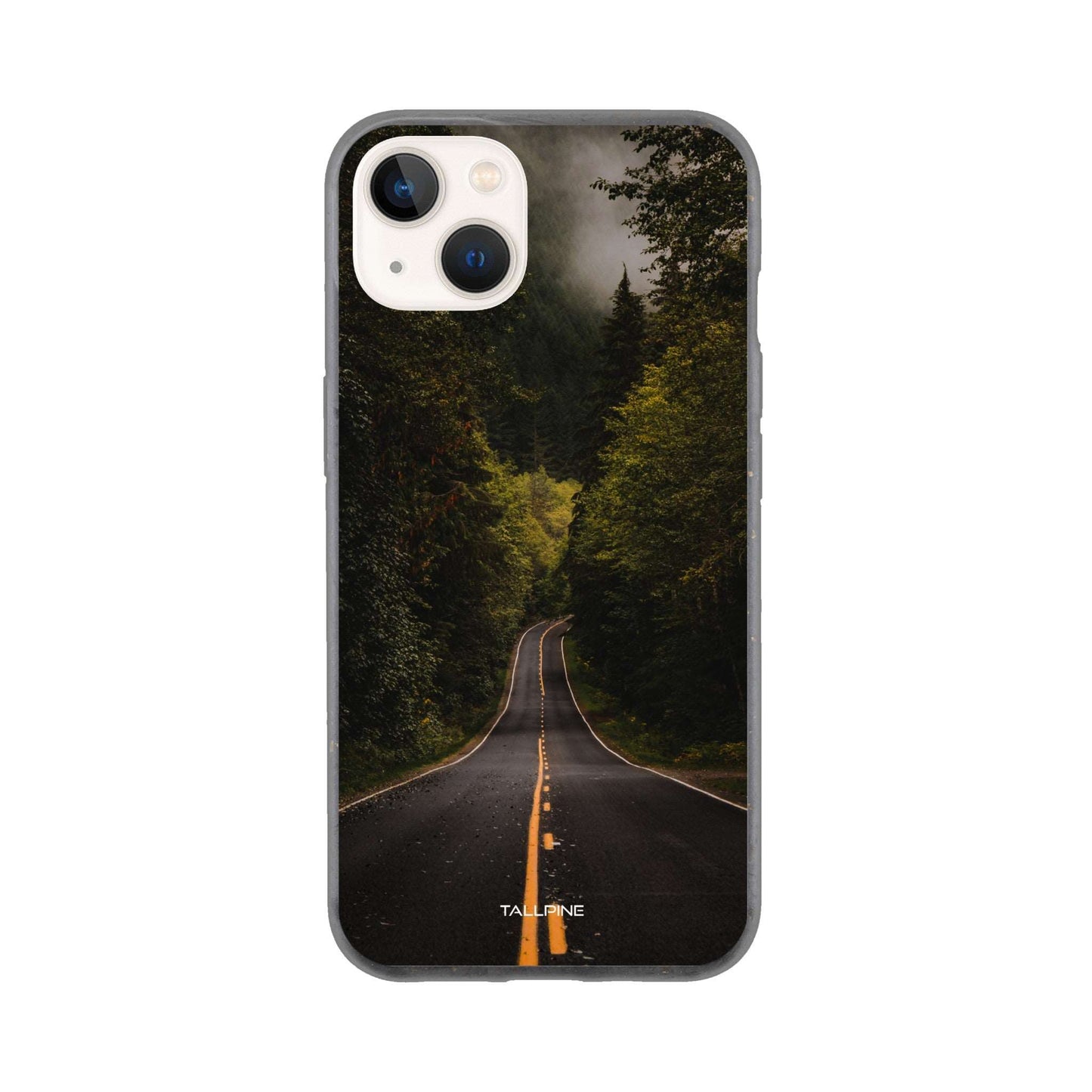 Forest Road - Eco Case iPhone 13 - Tallpine Cases | Sustainable and Eco-Friendly - Forest Hot Nature