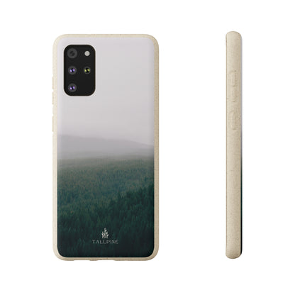 Good Morning Forest - Eco Case Samsung Galaxy S20+ - Tallpine | Sustainable and Eco-Friendly Phone Cases - Forest Green Nature white