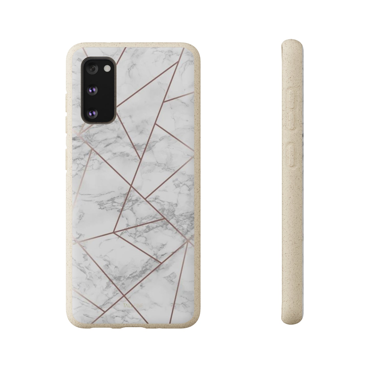 Faded Gold Marble - Eco Case Samsung Galaxy S20 - Tallpine Cases | Sustainable and Eco-Friendly - Abstract Gray Marble