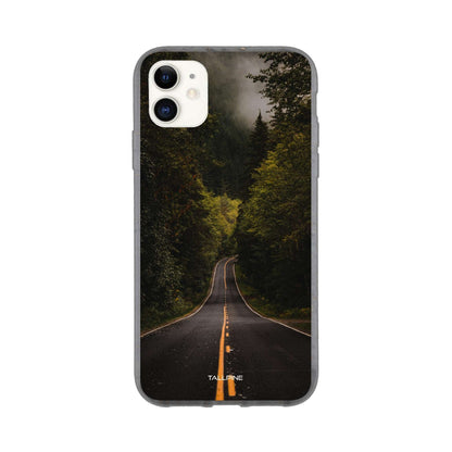 Forest Road - Eco Case iPhone 11 - Tallpine Cases | Sustainable and Eco-Friendly - Forest Hot Nature